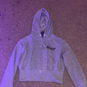 Crop hoodie